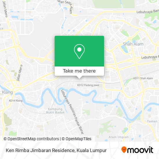 Peta Ken Rimba Jimbaran Residence