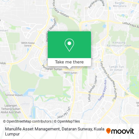 Peta Manulife Asset Management, Dataran Sunway