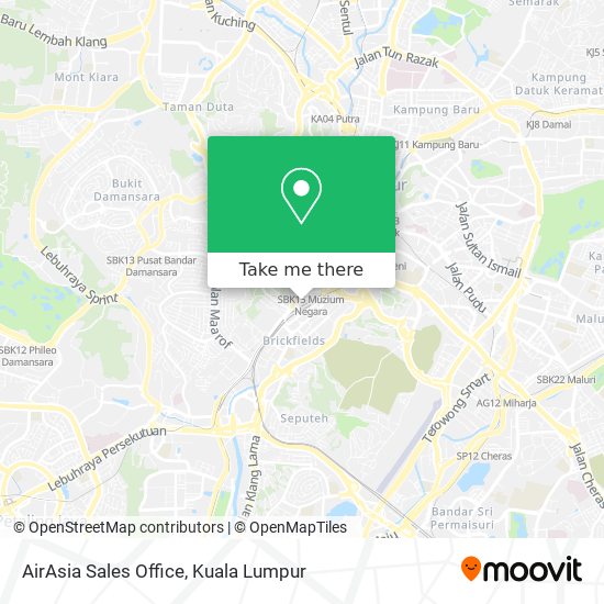 Peta AirAsia Sales Office