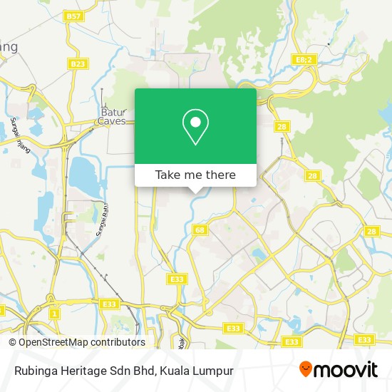 Rubinga Heritage Sdn Bhd map