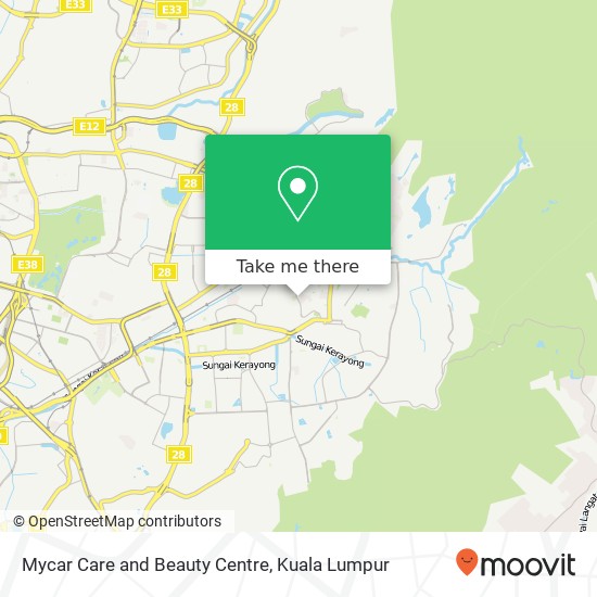 Mycar Care and Beauty Centre map