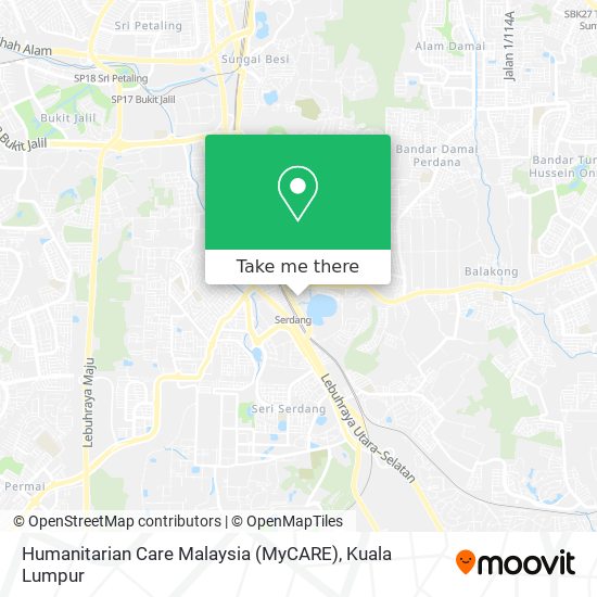 Peta Humanitarian Care Malaysia (MyCARE)