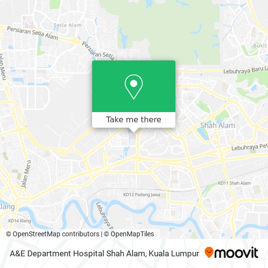 Peta A&E Department Hospital Shah Alam