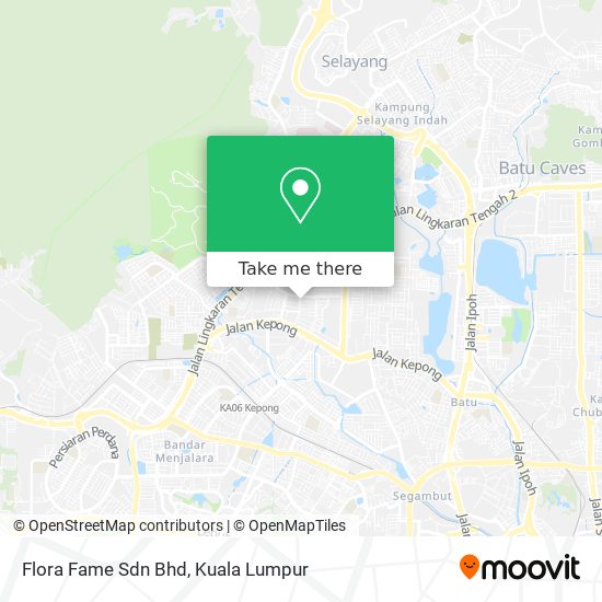 Flora Fame Sdn Bhd map