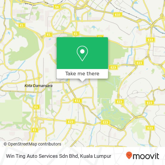 Peta Win Ting Auto Services Sdn Bhd