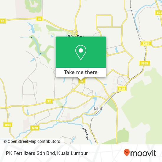 PK Fertilizers Sdn Bhd map