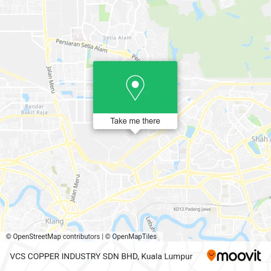 VCS COPPER INDUSTRY SDN BHD map