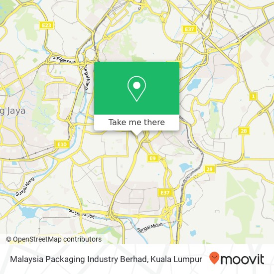 Malaysia Packaging Industry Berhad map