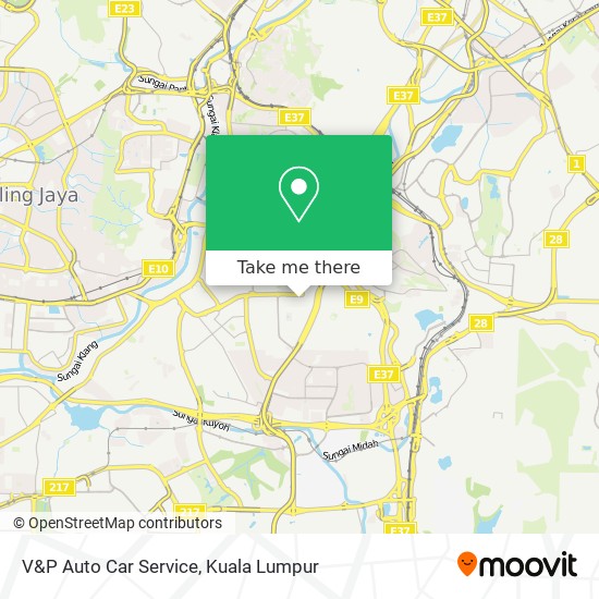 V&P Auto Car Service map