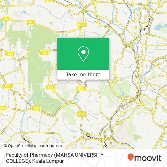Faculty of Pharmacy (MAHSA UNIVERSITY COLLEGE) map