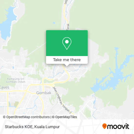 Starbucks KOE map