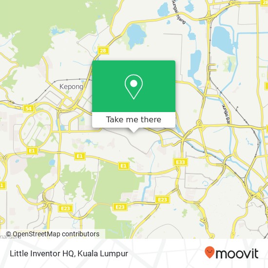 Little Inventor HQ map