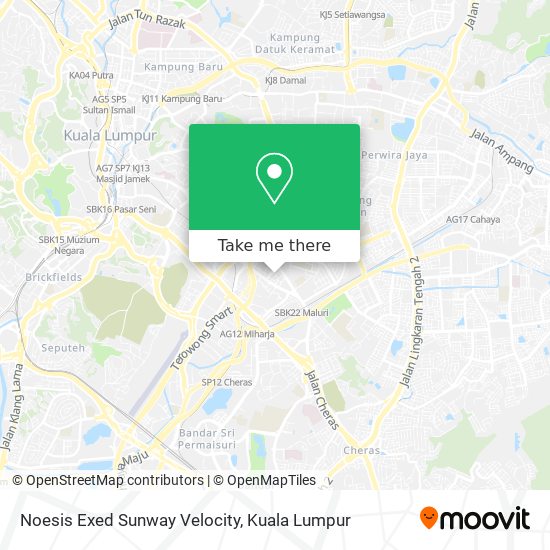 Noesis Exed Sunway Velocity map