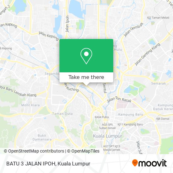 BATU 3 JALAN IPOH map