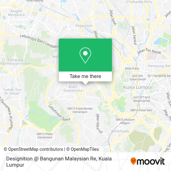 Designition @ Bangunan Malaysian Re map