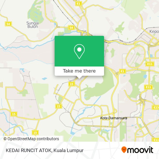 KEDAI RUNCIT ATOK map