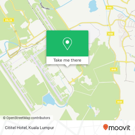 Cititel Hotel map