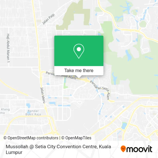 Peta Mussollah @ Setia City Convention Centre