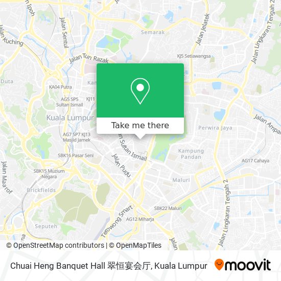 Chuai Heng Banquet Hall 翠恒宴会厅 map