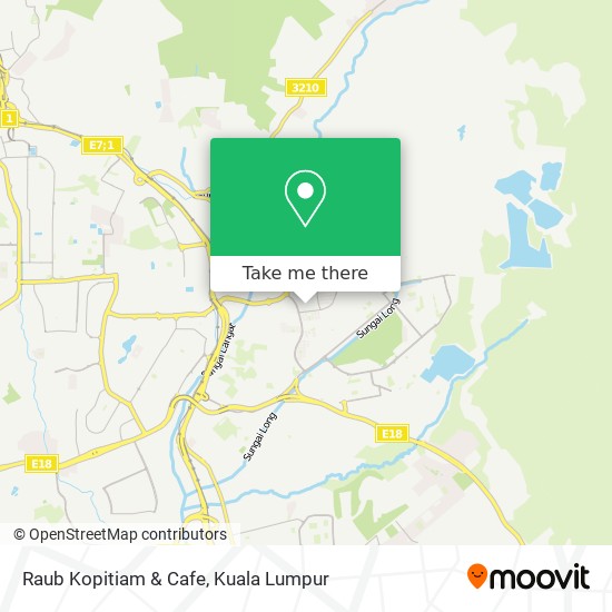 Raub Kopitiam & Cafe map