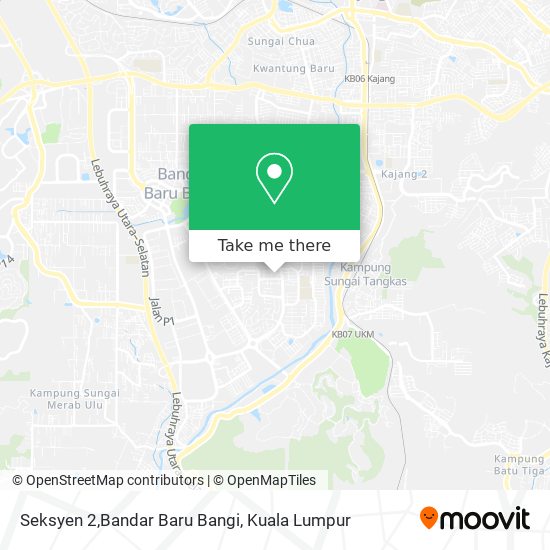 Seksyen 2,Bandar Baru Bangi map