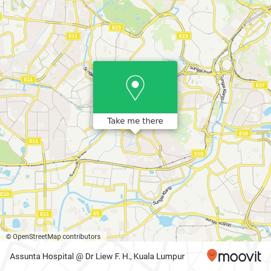 Assunta Hospital @ Dr Liew F. H. map