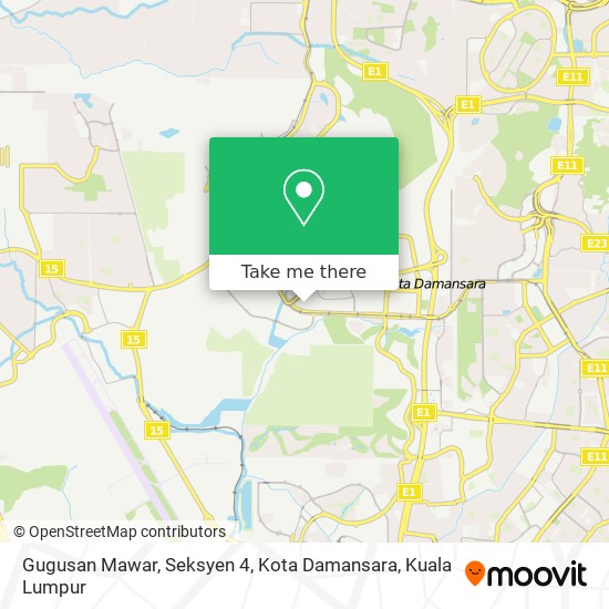 Gugusan Mawar, Seksyen 4, Kota Damansara map