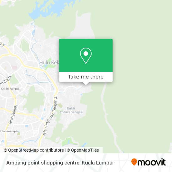 Ampang point shopping centre map