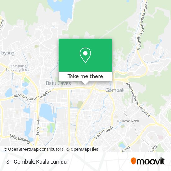 Sri Gombak map