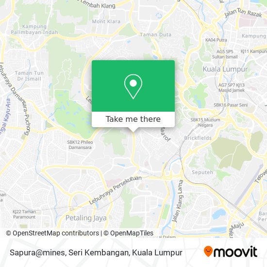 Peta Sapura@mines, Seri Kembangan