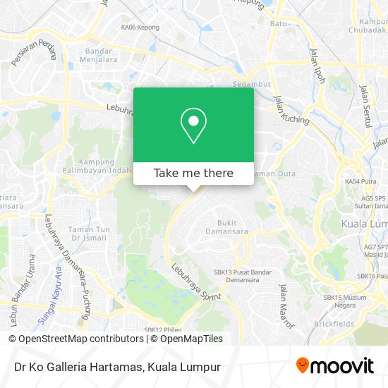 Peta Dr Ko Galleria Hartamas