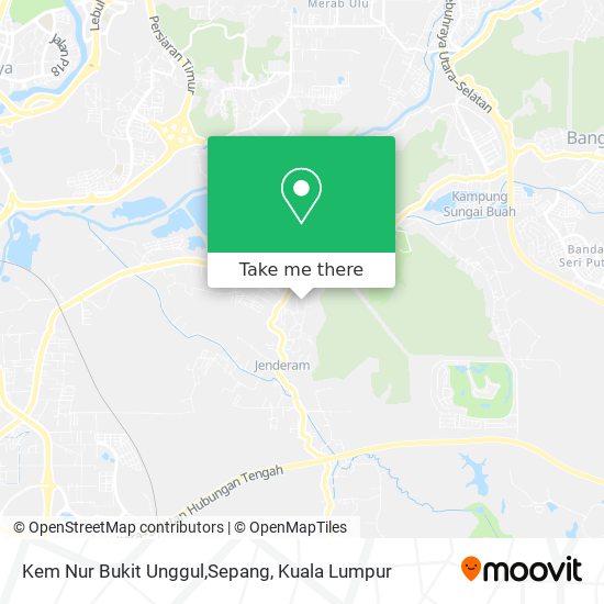 Kem Nur Bukit Unggul,Sepang map