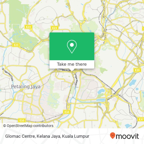 Glomac Centre, Kelana Jaya map