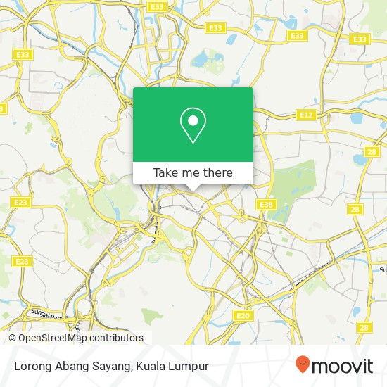 Lorong Abang Sayang map