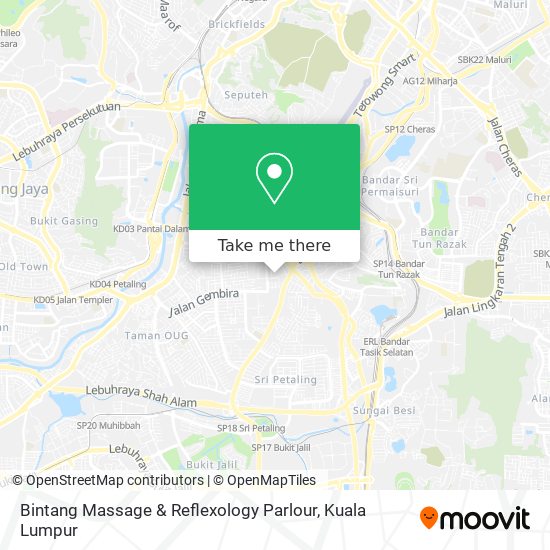 Bintang Massage & Reflexology Parlour map