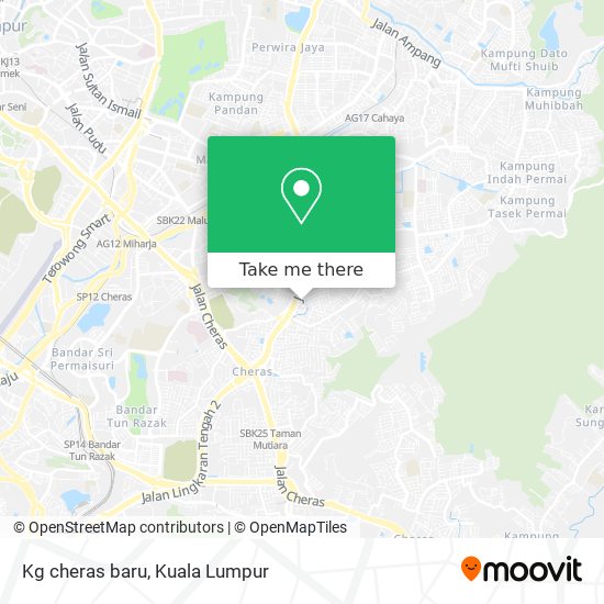 Kg cheras baru map