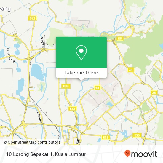 10 Lorong Sepakat 1 map