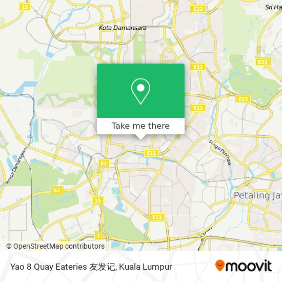 Yao 8 Quay Eateries  友发记 map