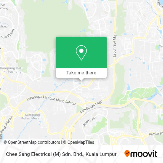 Chee Sang Electrical (M) Sdn. Bhd. map