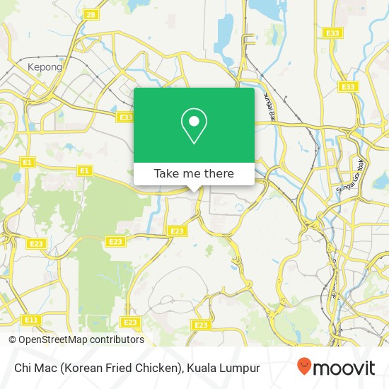 Chi Mac (Korean Fried Chicken) map