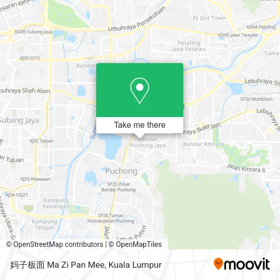 妈子板面 Ma Zi Pan Mee map