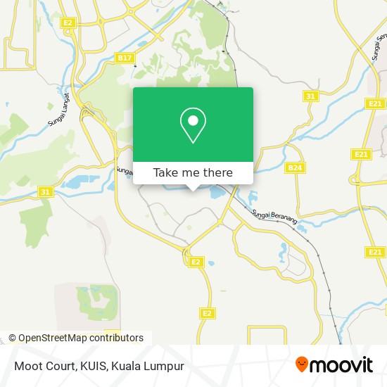 Moot Court, KUIS map