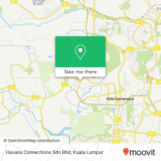 Havana Connections Sdn Bhd map