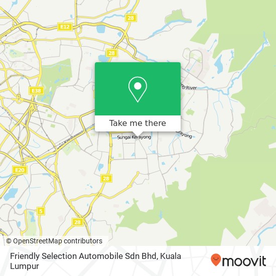 Friendly Selection Automobile Sdn Bhd map