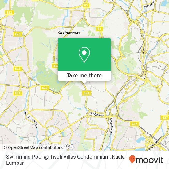 Swimming Pool @ Tivoli Villas Condominium map