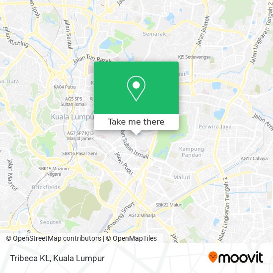 Tribeca KL map