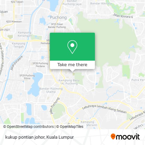 kukup pontian johor map