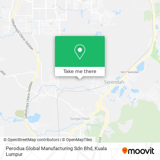 How To Get To Perodua Global Manufacturing Sdn Bhd In Hulu Selangor By Bus Or Train