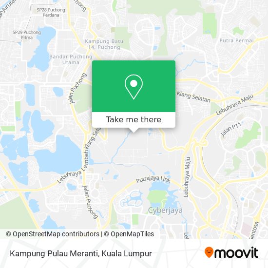 Kampung Pulau Meranti map