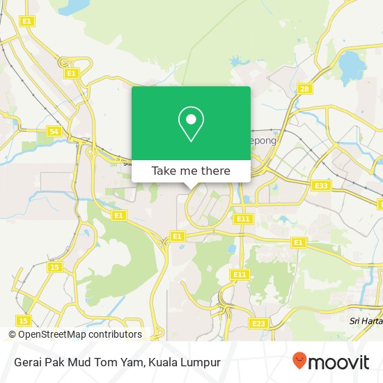 Gerai Pak Mud Tom Yam map